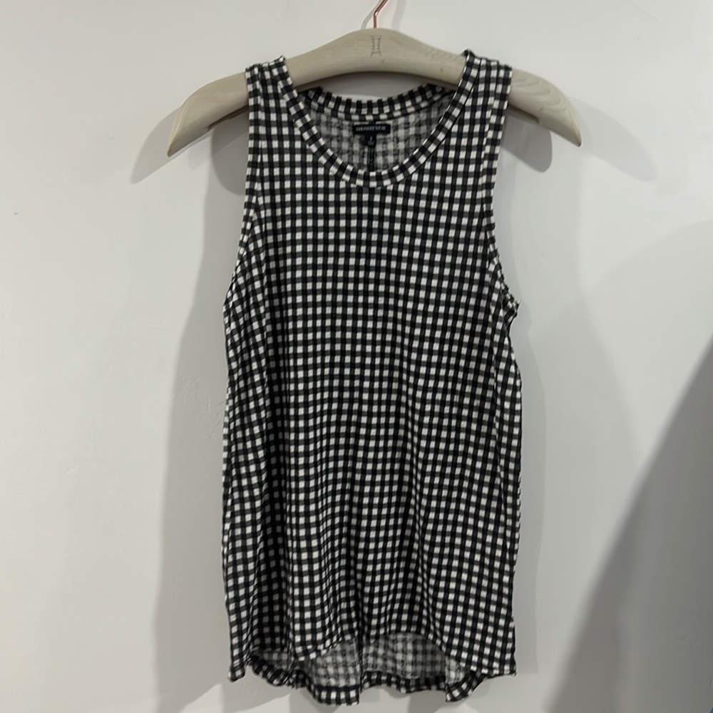 WHOWHATWEAR gingham tank